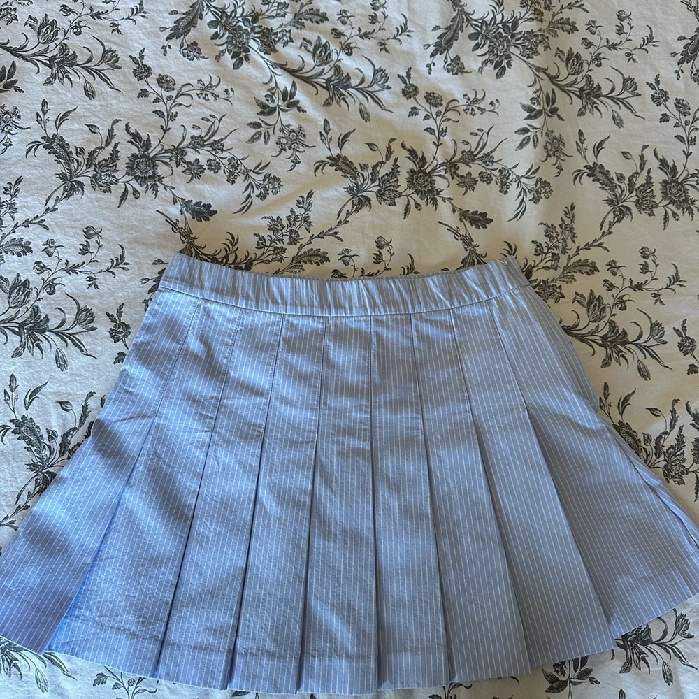 Zara pleated mini skirt